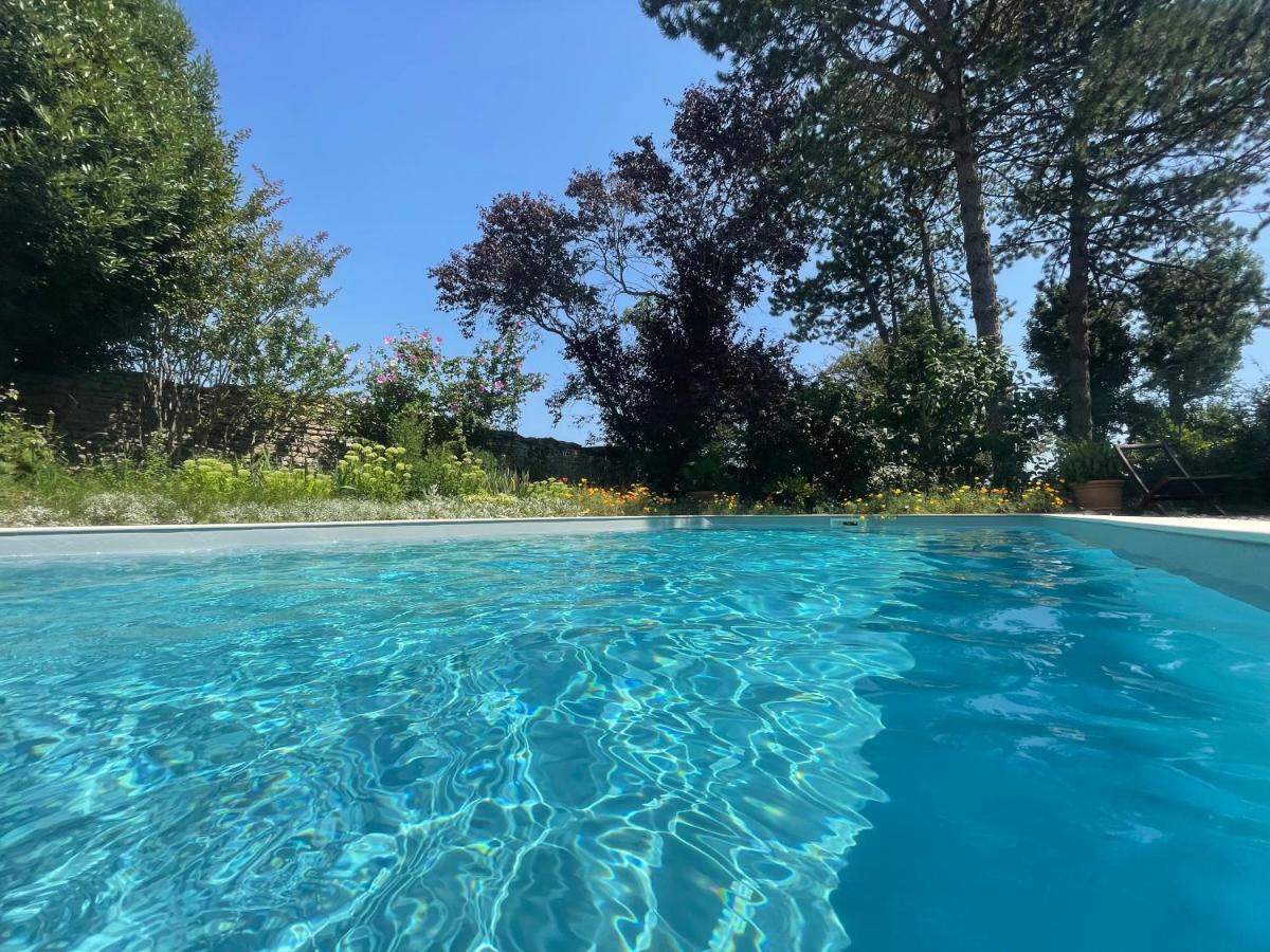 مبيت وإفطار Montagny-lès-Beaune Fleurs De Vignes Piscine المظهر الخارجي الصورة